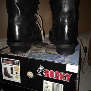 Rocky 8” loggers boots